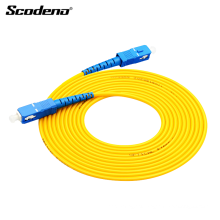 Cable de conexión de fibra óptica SC-SC OEM de fábrica profesional para solución de red